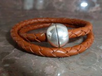 Pulseira entrançada (várias cores)